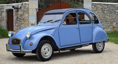 2cv bleue